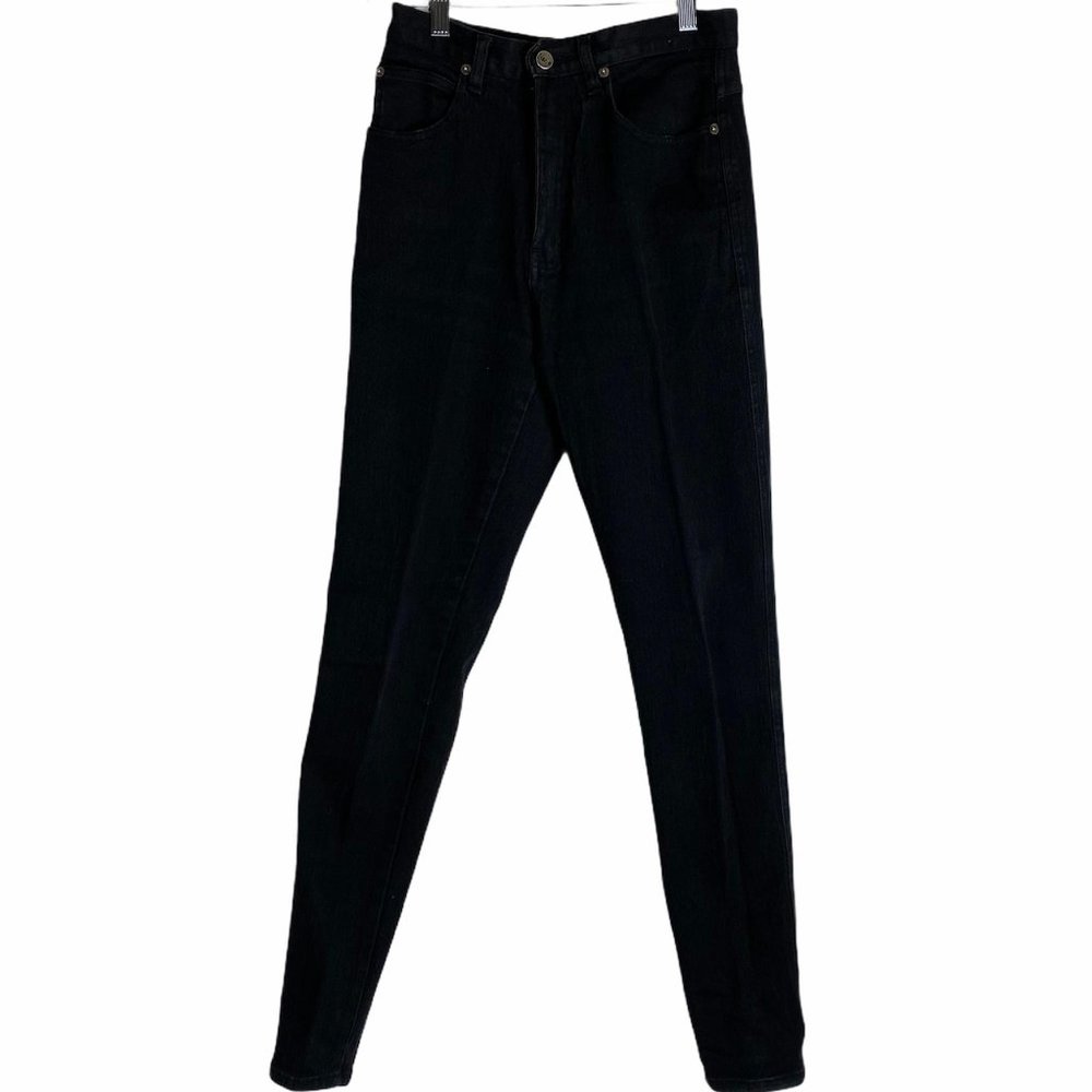 Vintage‎ Zana-Di Black High Waist Skinny Jeans 7/8